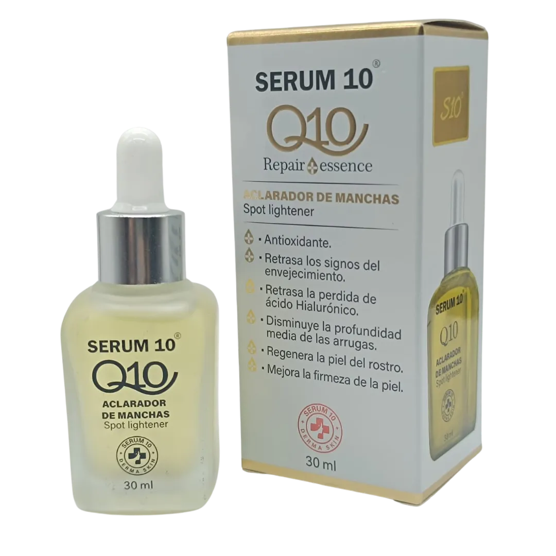 Aclarador de Manchas Q10 SERUM 10 🌼 30 ml