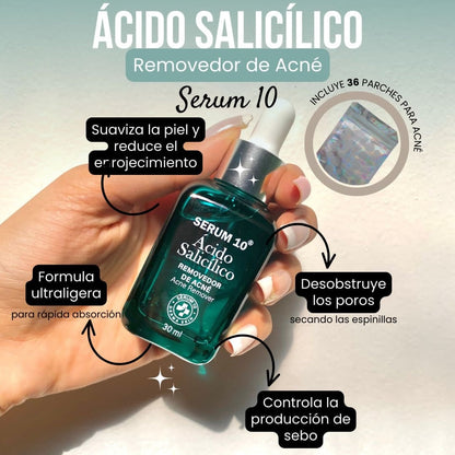 ÁCIDO SALICÍLICO CONTROL DE ACNÉ SERUM 10