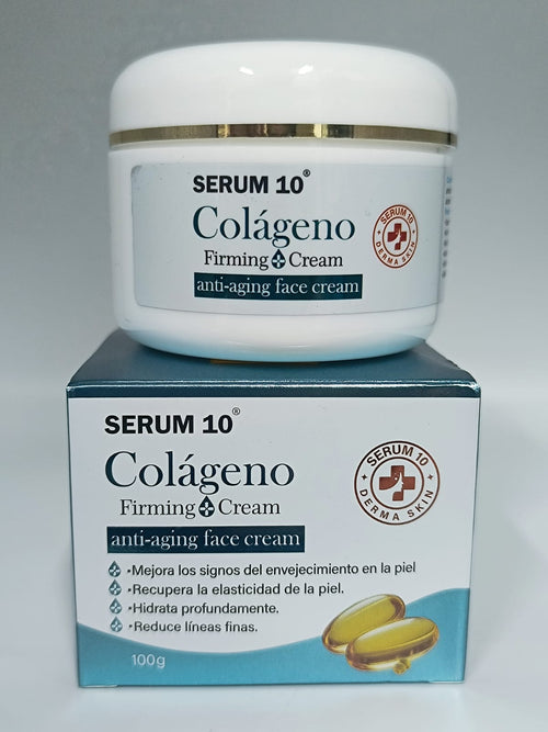 COLÁGENO CREMA REAFIRMANTE 🤩 SERUM 10 (100 gr)