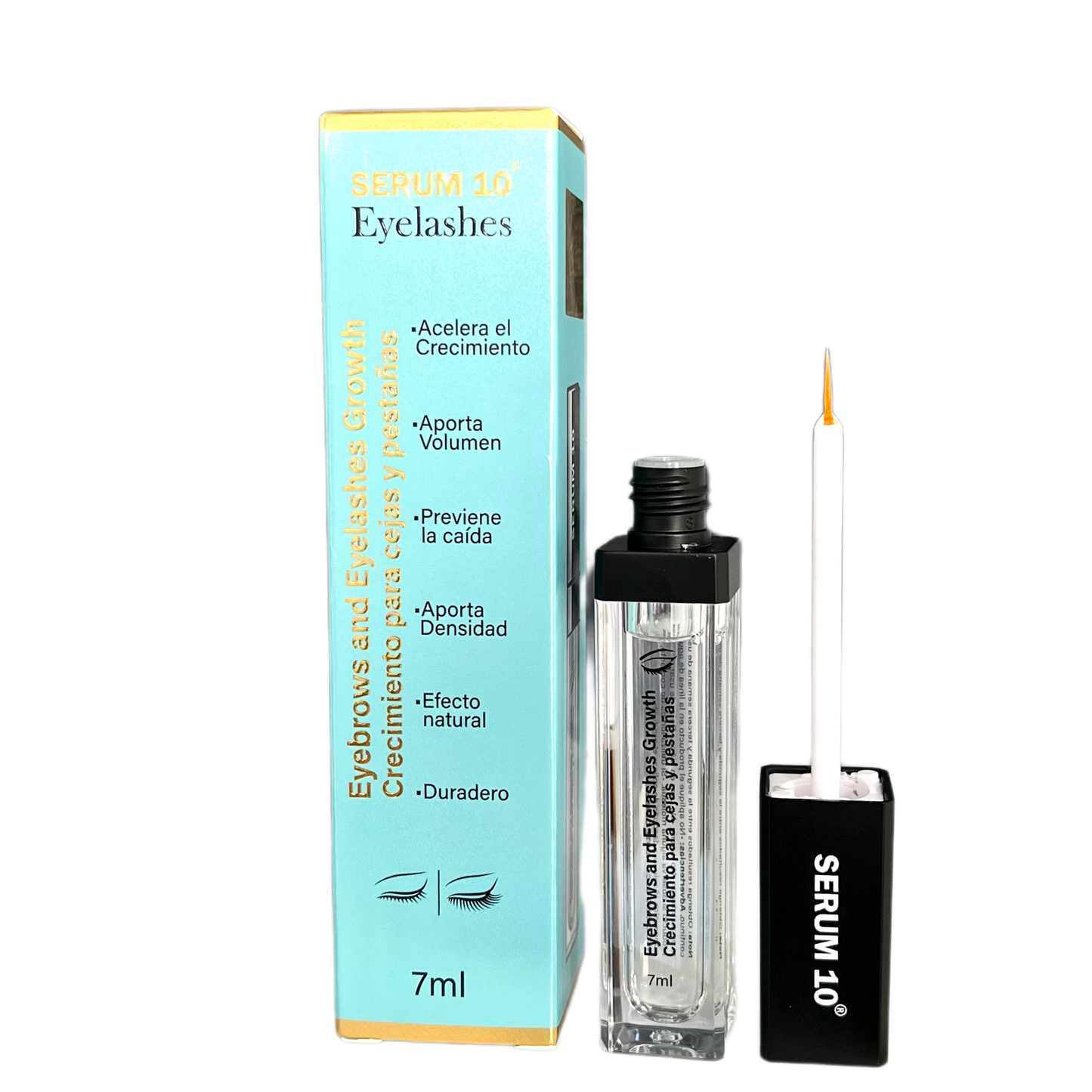 Crecimiento Cejas y Pestañas Serum 10