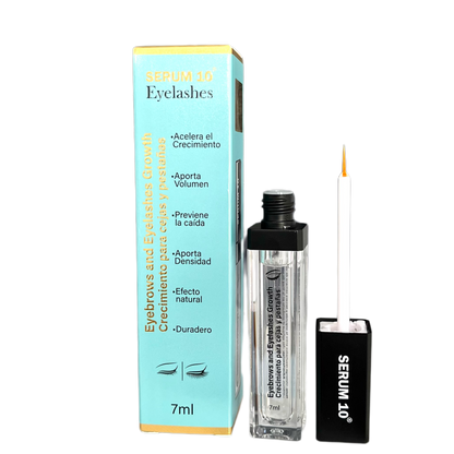 Crecimiento Cejas y Pestañas Serum 10