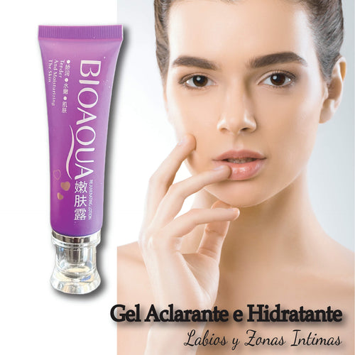 Gel Aclarante e Hidratante Labios y Zonas Íntimas Bioaqua 🌷 30 ML