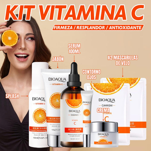 Mega Combo 🔥 Rutina Antioxidante Vitamina C 🍊 BIOAQUA