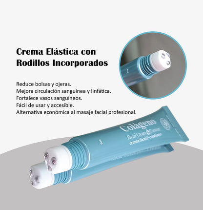 Crema facial y contorno de ojos con colágeno - SERUM 10®