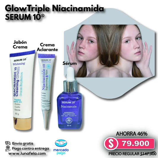 Kit Triple Niacinamida - SERUM 10®